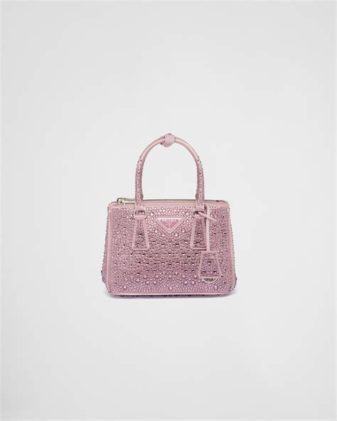 gonna glitter prada|prada satin bag.